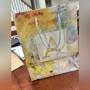 Anthropologie Multicolor Shopping Gift Bag